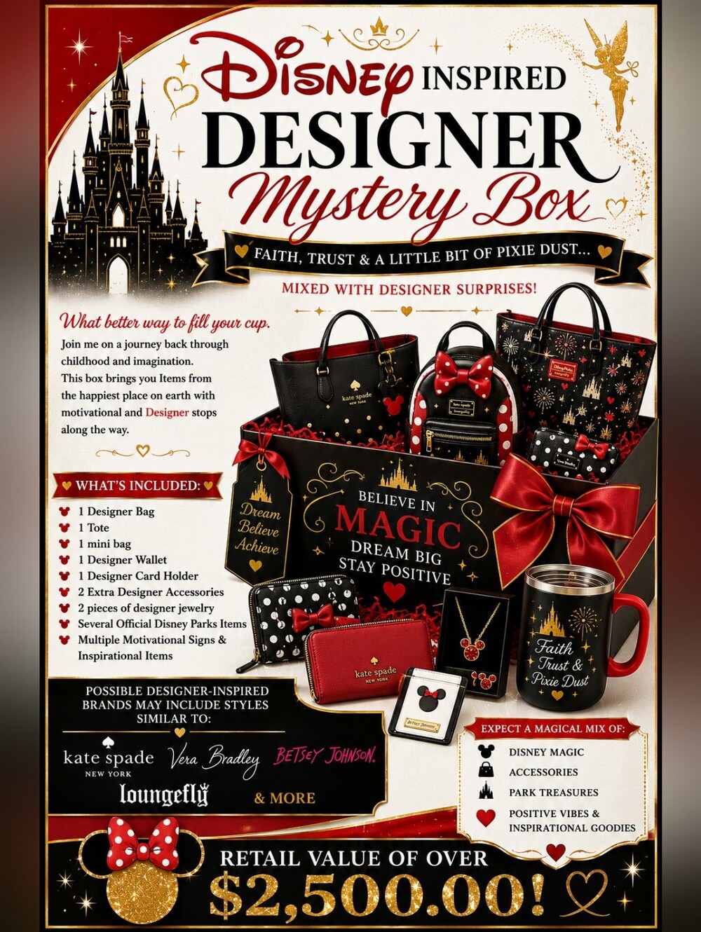 🏰 Disney Inspired Designer Mystery Box
